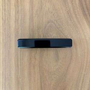 Black Barrette Hair Clip handmade in France